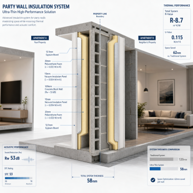 Isolation Mur Mitoyen : Solutions Techniques Sans Empiéter sur la Mitoyenneté